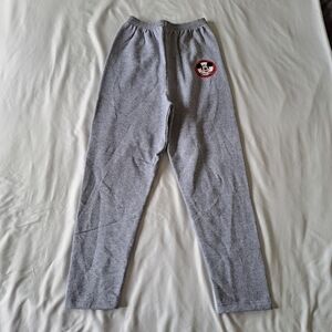 Disney Store Mickey Mouse Club size Medium gray sweatpants New